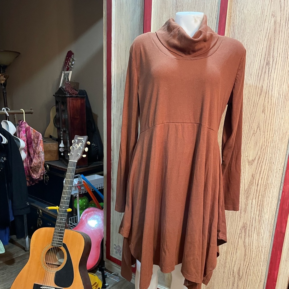 NWT XXL BROWN DRESS